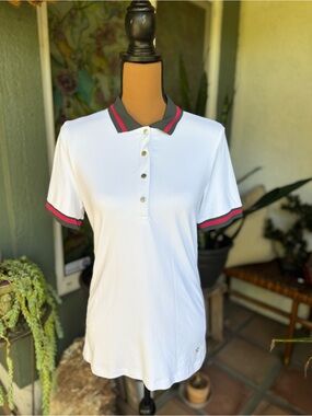 Lohla Sport The Hazel Golf Short Sleeve Top M/L